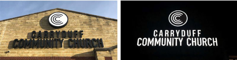 日間1個(gè)樣，黑夜里另一個(gè)樣的發(fā)光標(biāo)志10