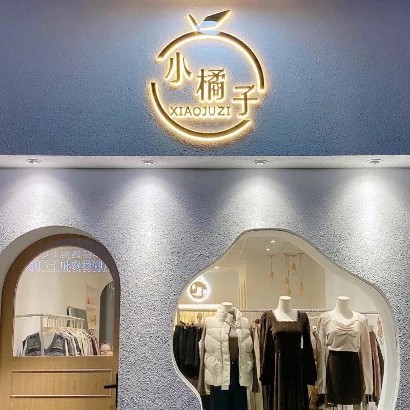 網(wǎng)紅ins商鋪門頭招牌發(fā)光字裝修案例分享4