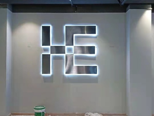 高分子有機(jī)玻璃迷你字背發(fā)光字